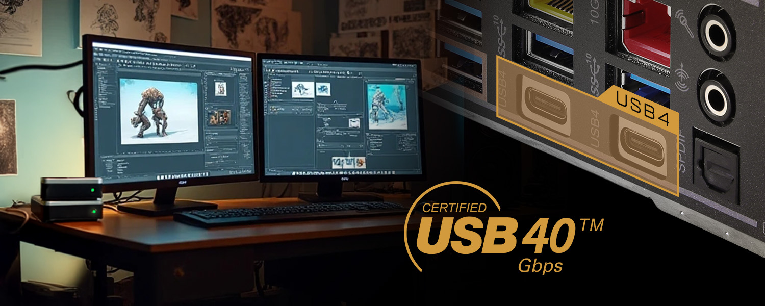 Enhanced USB4 Type-C